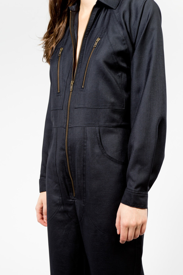 Maison Kitsune Romi Aviator Jumpsuit Maison Kitsune Romi Aviator Jumpsuit