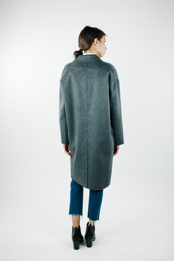 Acrho Achro Handmade Long Coat - Grey Acrho Achro Handmade Long Coat - Grey