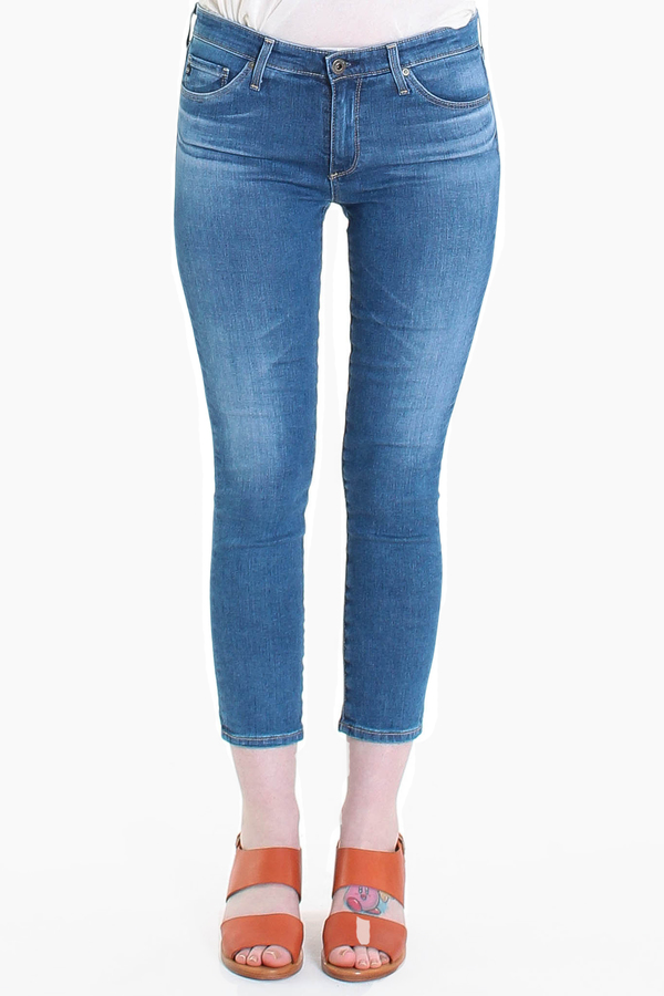 AG Jeans Prima crop in blue fragment AG Jeans Prima crop in blue fragment