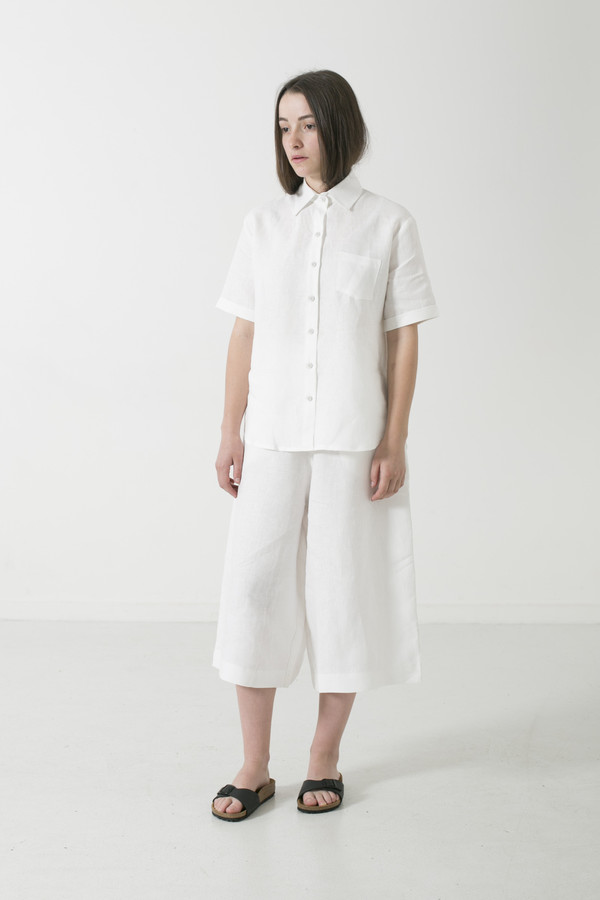 GOOD STUDIOS WOMENS HEMP LINEN CROP WIDE LEG PANT GOOD STUDIOS WOMENS HEMP LINEN CROP WIDE LEG PANT