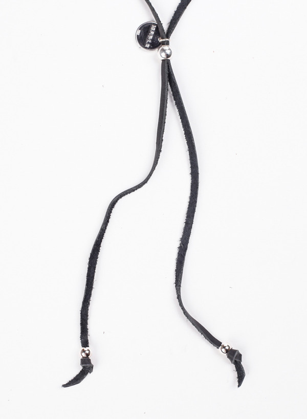 Men's MAPLE Bolo Necklace Black Men's MAPLE Bolo Necklace Black