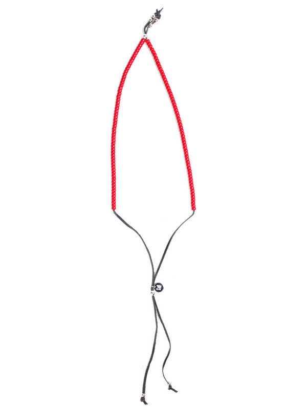 Men's MAPLE Bolo Necklace Red Men's MAPLE Bolo Necklace Red