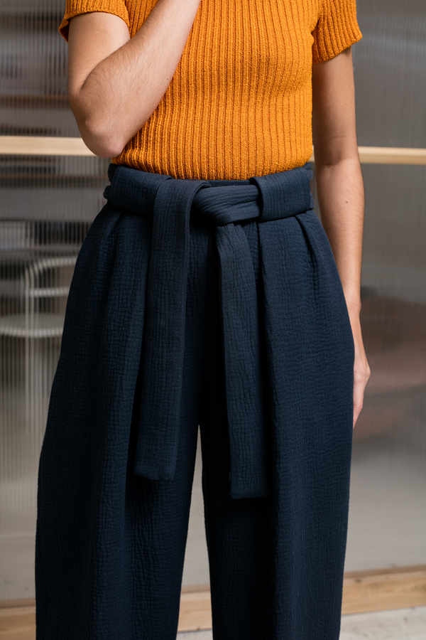 Luisa Et La Luna Florine Pants - navy Luisa Et La Luna Florine Pants - navy