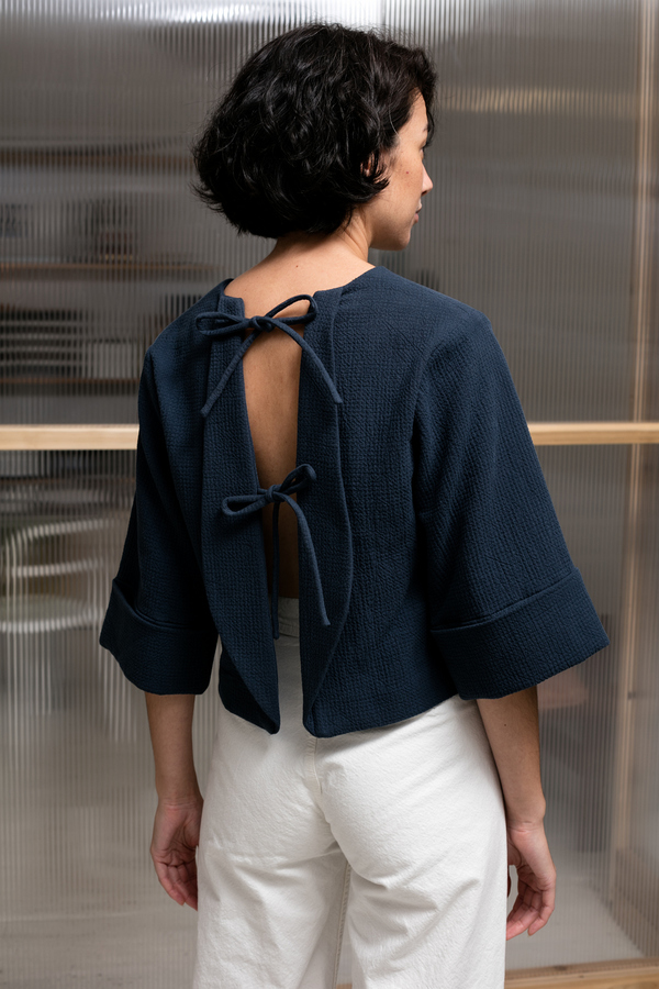 Luisa Et La Luna Greta Top - navy Luisa Et La Luna Greta Top - navy