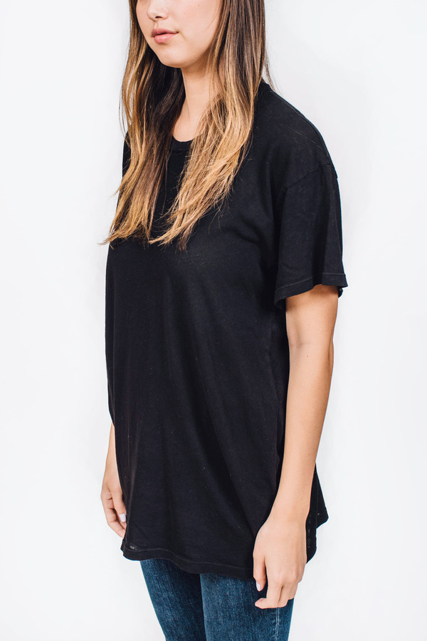 Lacausa Vintage Tall T Black Lacausa Vintage Tall T Black