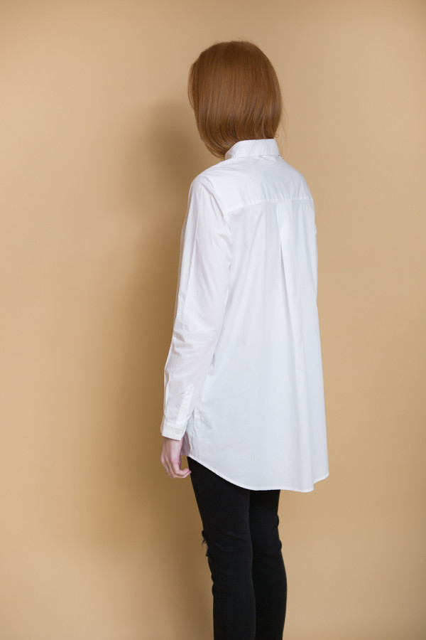 Just Female Pinny Shirt White Just Female Pinny Shirt White