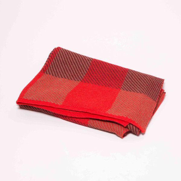 A Peace Treaty Baby Alpaca Scarf, "Wazen Red" A Peace Treaty Baby Alpaca Scarf, "Wazen Red"