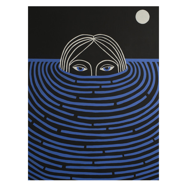 Double Or Nothing Caris Reid "Lunar Water Watcher" Print Double Or Nothing Caris Reid "Lunar Water Watcher" Print
