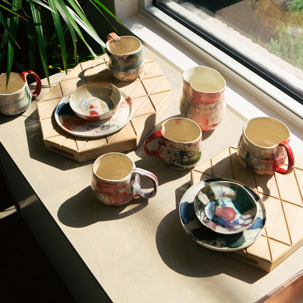 GLAZE MOODS BY JJL Coffee Mug GLAZE MOODS BY JJL Coffee Mug