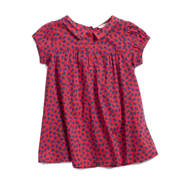 Caramel Baby & Child Annatto Baby Dress Tomato Caramel Baby & Child Annatto Baby Dress Tomato