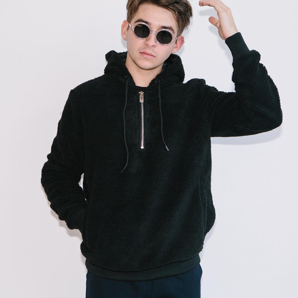 Han Kjobenhavn Half Zip Hoodie Han Kjobenhavn Half Zip Hoodie