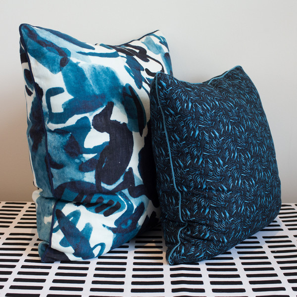 Electra Eggleston HAVANA AZUL 22" PILLOW Electra Eggleston HAVANA AZUL 22" PILLOW