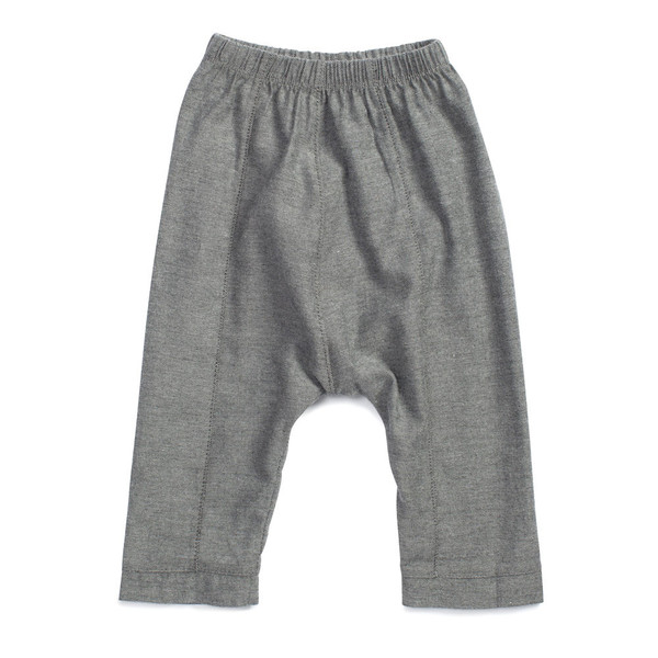 Bacabuche Chambray Trouser Charcoal Melange Bacabuche Chambray Trouser Charcoal Melange