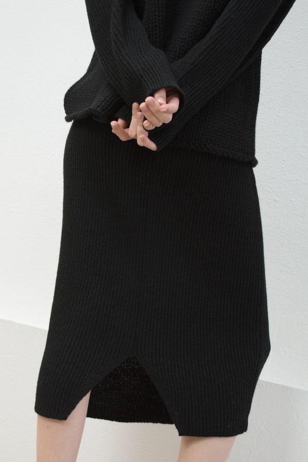 Micaela Greg Black Tube Skirt Micaela Greg Black Tube Skirt
