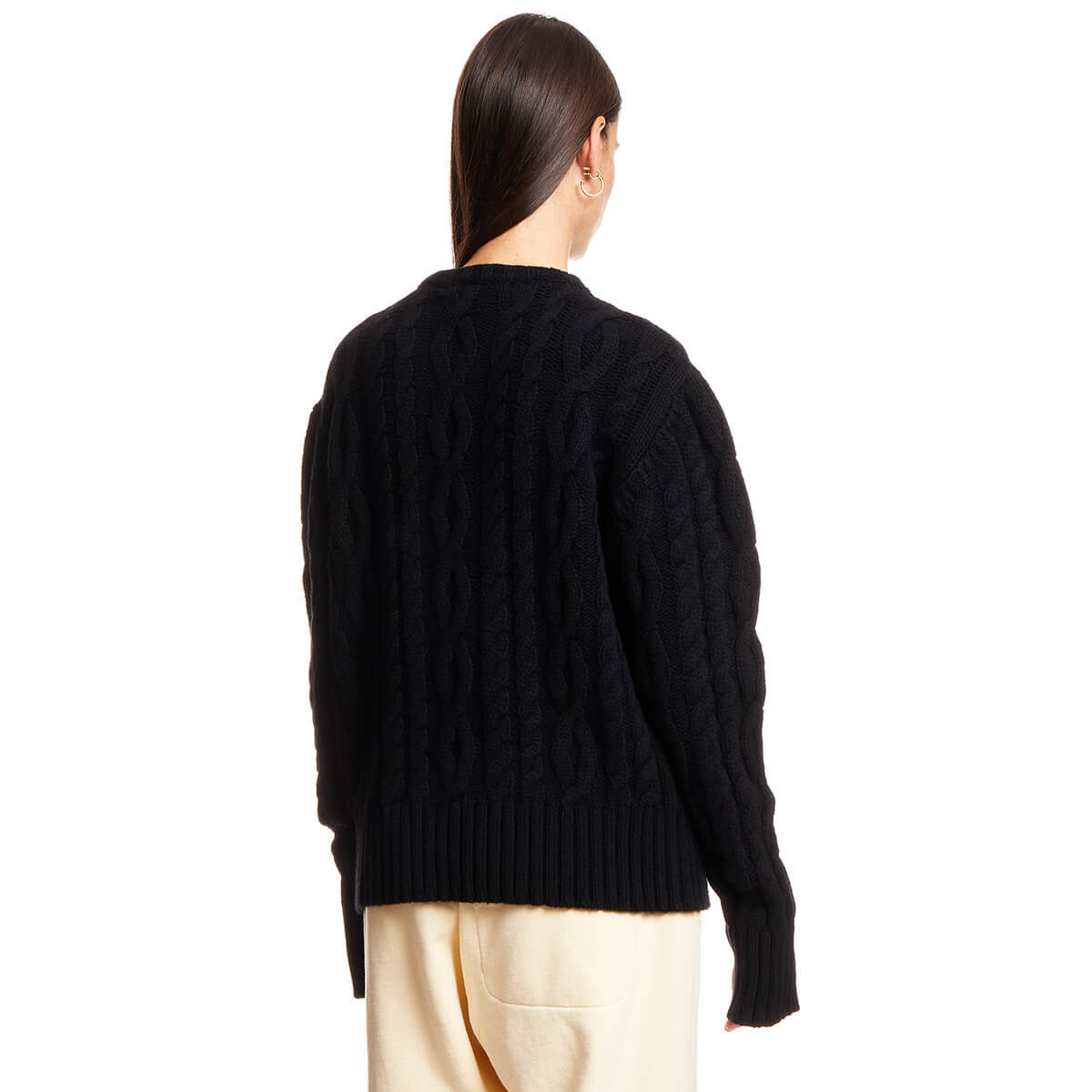 TELFAR Thumbhole sweater - Black 