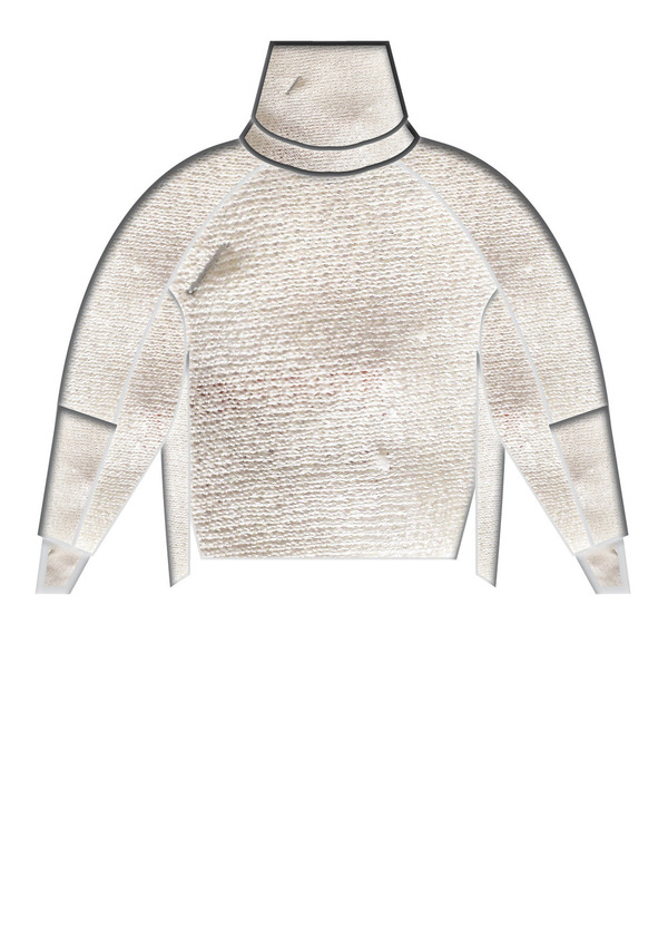 Berenik Turtleneck Knit Ivory Berenik Turtleneck Knit Ivory