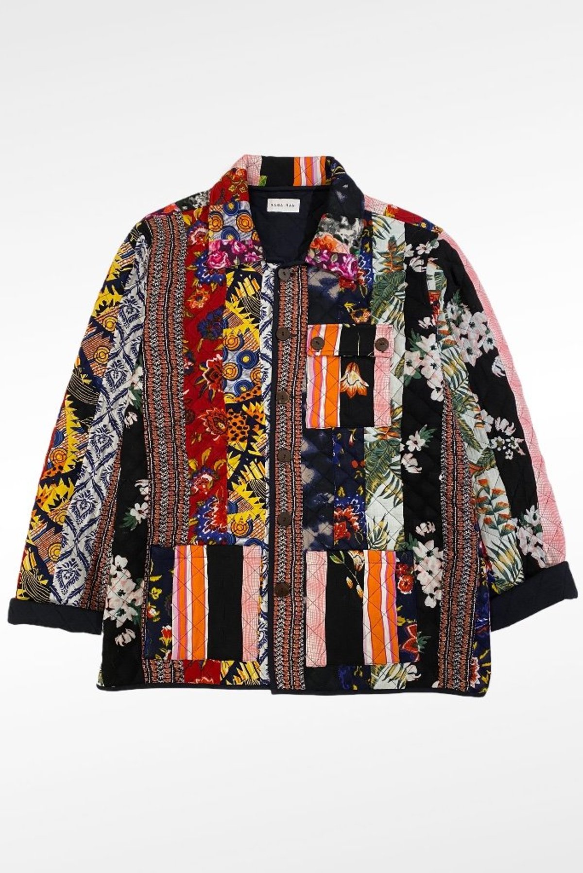 RAGA MAN QUILTED PATCHWORK JACKET 