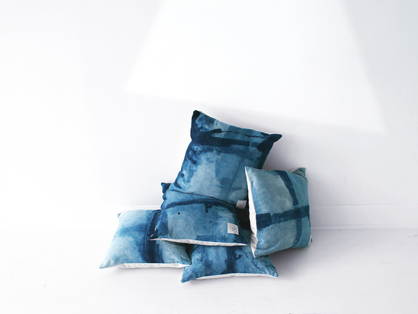 Scout & Catalogue CASA BONITA CUSHION - INDIGO SWELL Scout & Catalogue CASA BONITA CUSHION - INDIGO SWELL