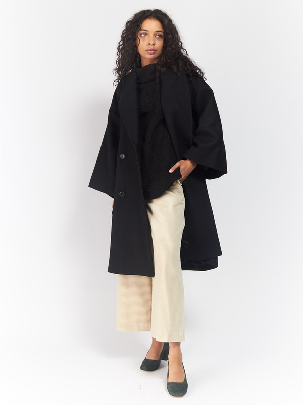Unisex Henrik Vibskov Last Coat Black Unisex Henrik Vibskov Last Coat Black