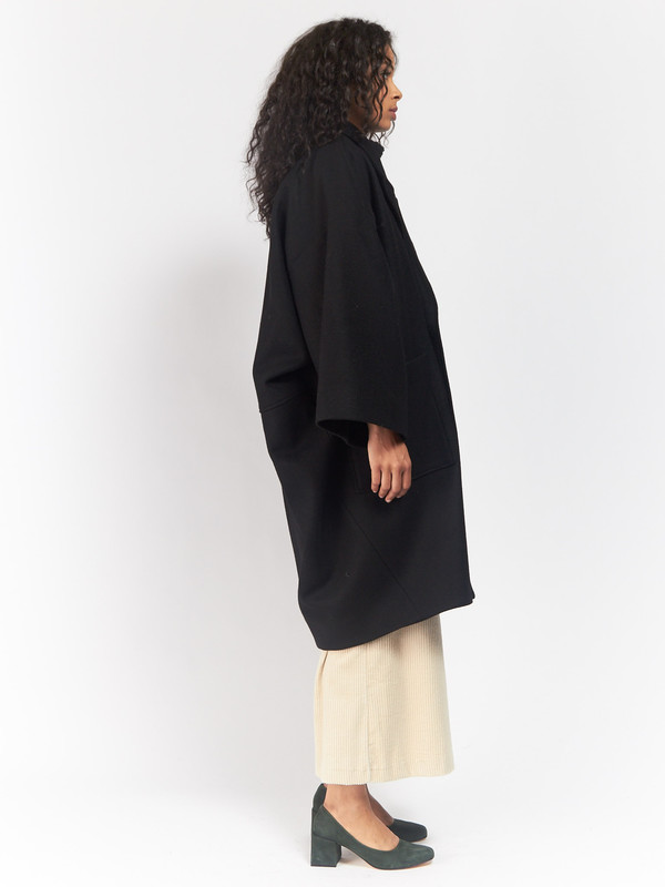 Unisex Henrik Vibskov Last Coat Black Unisex Henrik Vibskov Last Coat Black