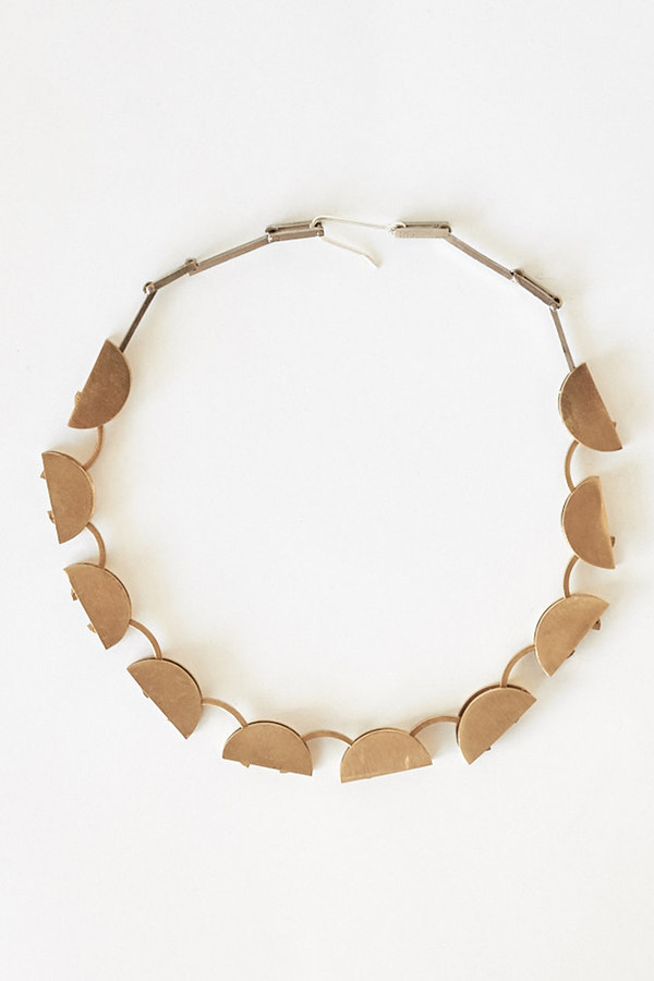 Samma Brass Long Brick Choker Samma Brass Long Brick Choker