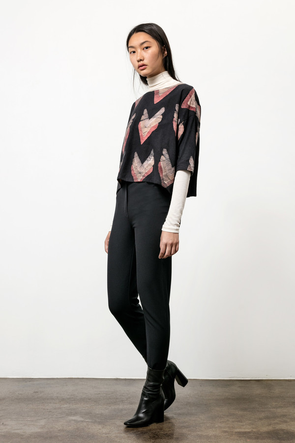 Osei-Duro Box Top in Chevrons Osei-Duro Box Top in Chevrons