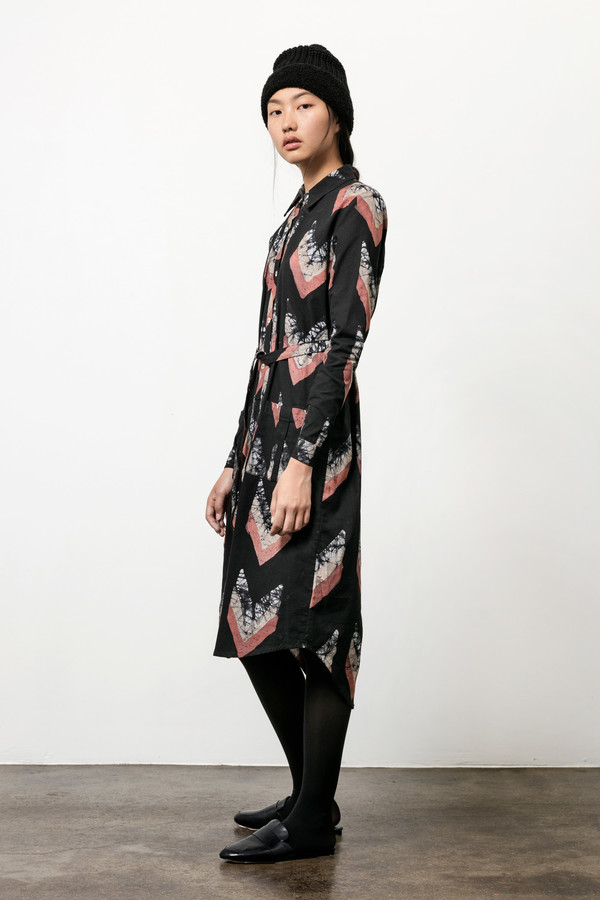 Osei-Duro Causa Dress in Chevrons Osei-Duro Causa Dress in Chevrons