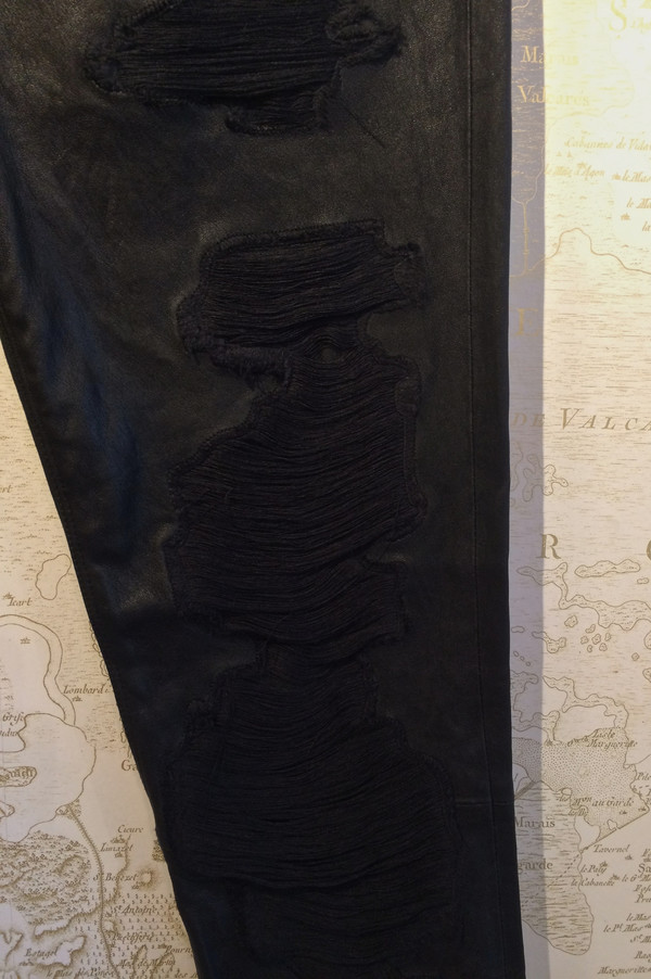 RtA 'Dorian' Destroyed Leather Pant RtA 'Dorian' Destroyed Leather Pant