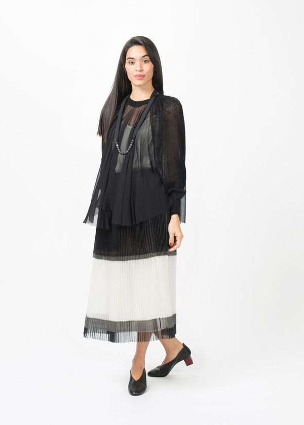 Louiza Babouryan Cashmere Sleeve Cape Top Louiza Babouryan Cashmere Sleeve Cape Top