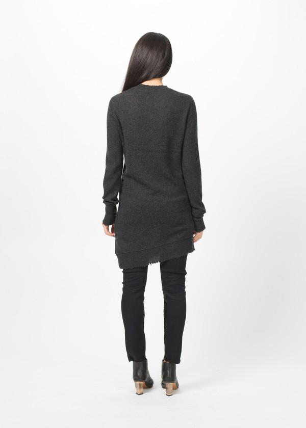 R13 Long Distressed Cashmere Sweater R13 Long Distressed Cashmere Sweater