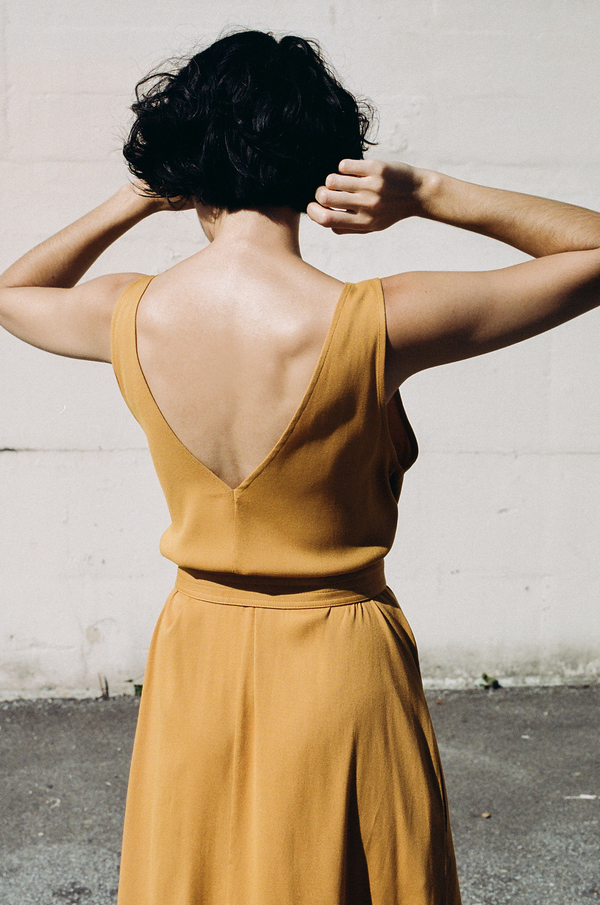 Jesse Kamm Palma Dress - gold Jesse Kamm Palma Dress - gold