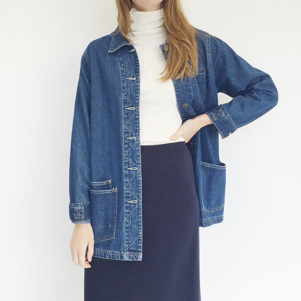 Johan Vintage Denim Work Jacket Johan Vintage Denim Work Jacket