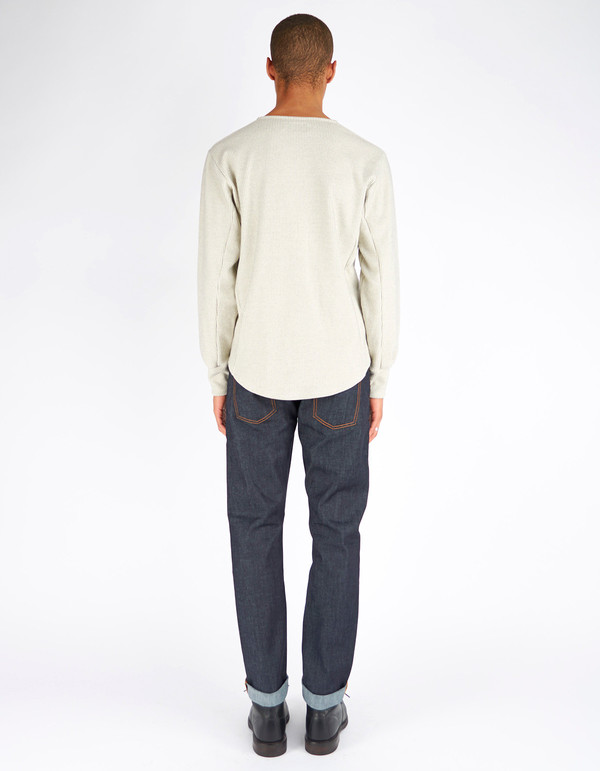 Men's 18 Waits Hobo Henley Pinstripe Men's 18 Waits Hobo Henley Pinstripe