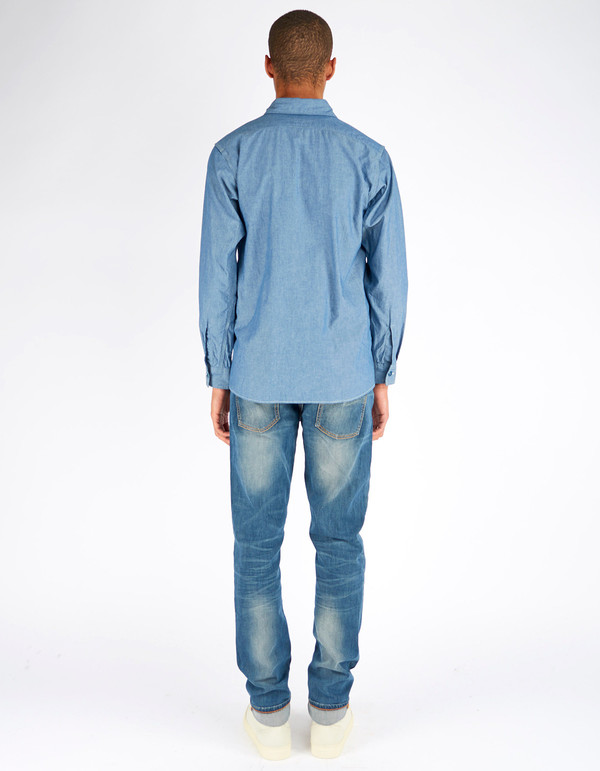 Shuttle notes Deck Shirt Chambray Shuttle notes Deck Shirt Chambray