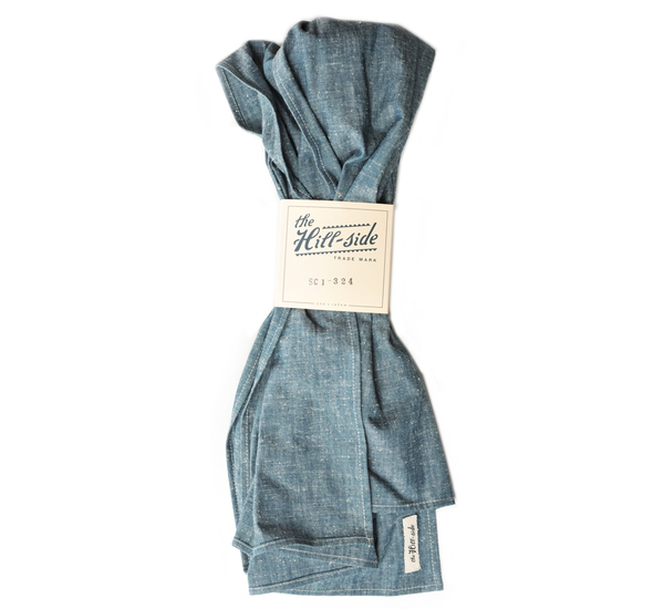 Extra Neppy Indigo Scarf by The Hill-Side Extra Neppy Indigo Scarf by The Hill-Side
