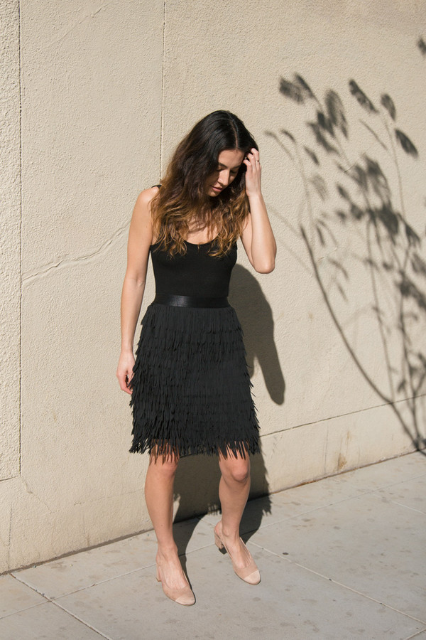 flannel eleanor fringe skirt flannel eleanor fringe skirt
