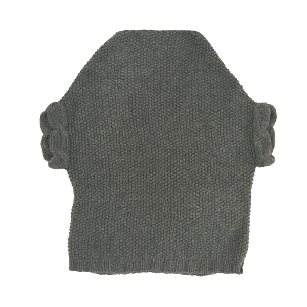 Study NY Hand Knit Vest - Brown Wool Study NY Hand Knit Vest - Brown Wool