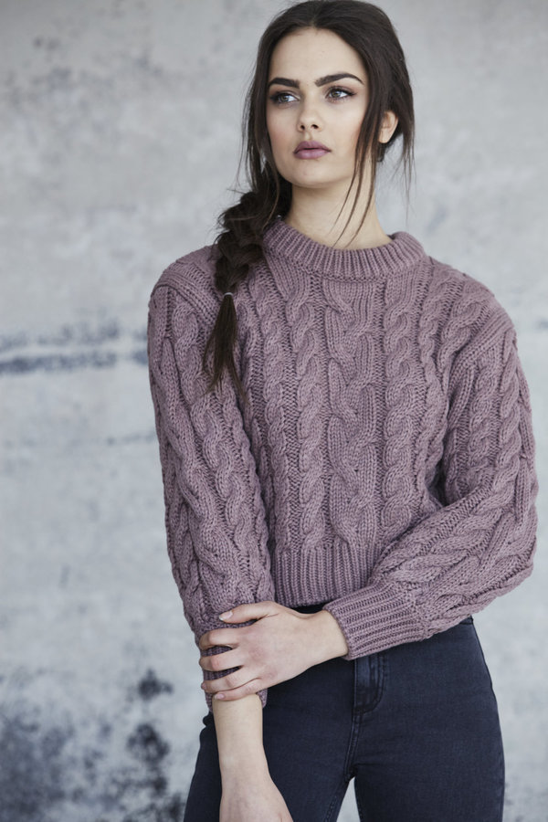 Callahan Braid Crop Sweater Callahan Braid Crop Sweater
