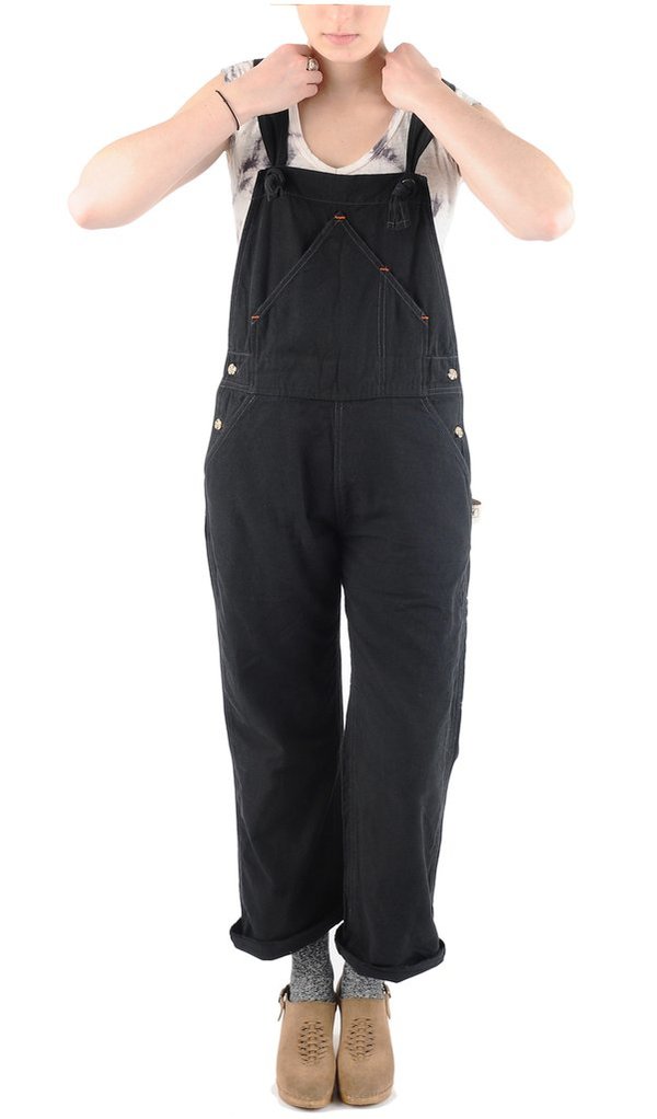 Utility Canvas Overall - Black Utility Canvas Overall - Black