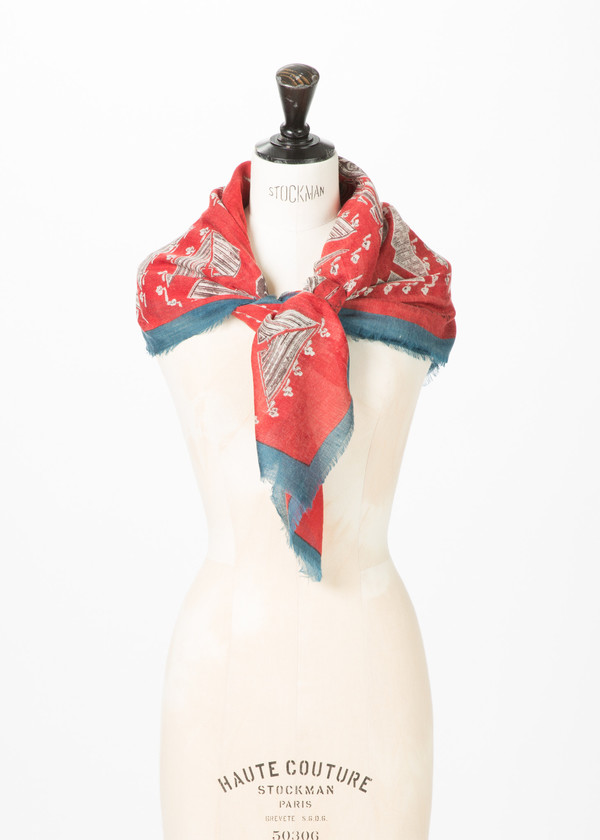 Epice Square Garden Grounds Scarf Epice Square Garden Grounds Scarf