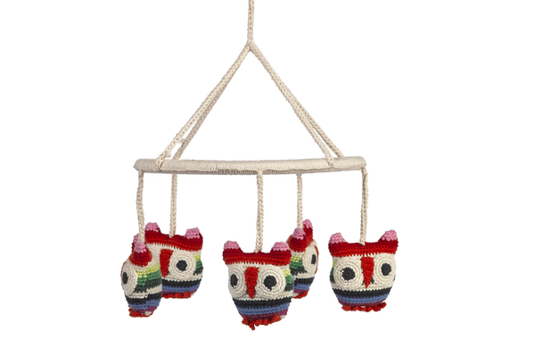 Anne-Claire Petit Mobile Owls - Dodo Les Bobos Anne-Claire Petit Mobile Owls - Dodo Les Bobos