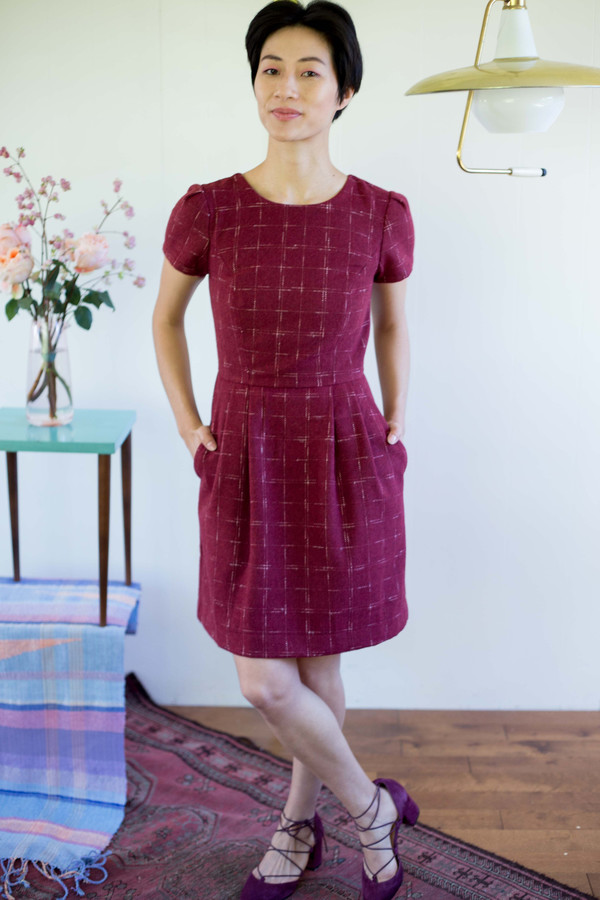Birds of North America Drongo Dress - Cranberry Birds of North America Drongo Dress - Cranberry