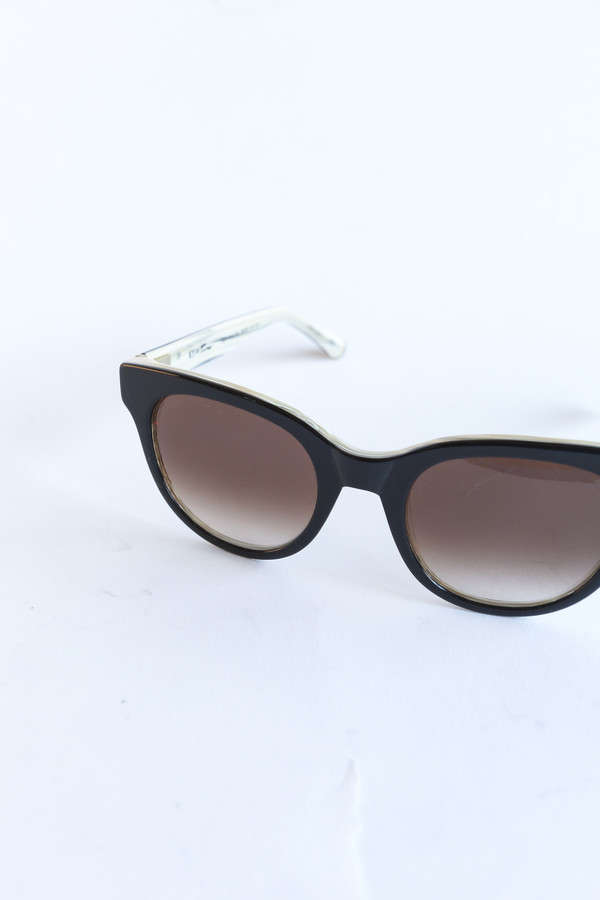 Kate Young x Tura Sunglasses in Black Tortoise Kate Young x Tura Sunglasses in Black Tortoise