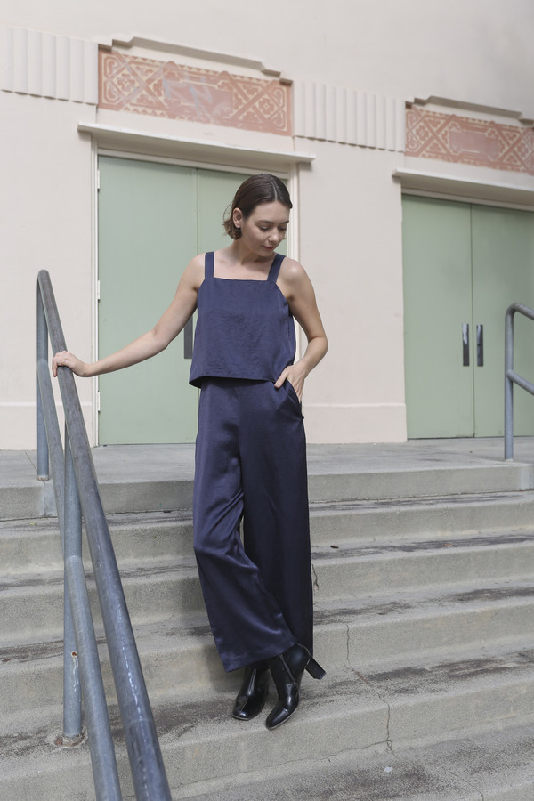 Nikki Chasin Suso Jumpsuit in Navy Nikki Chasin Suso Jumpsuit in Navy