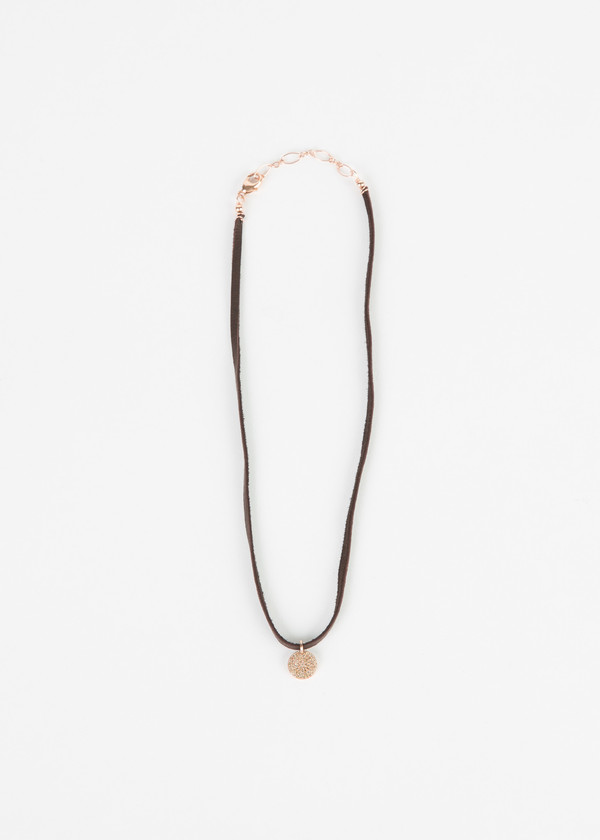 Jewels by Piper Diamond Disc Choker Necklace Jewels by Piper Diamond Disc Choker Necklace