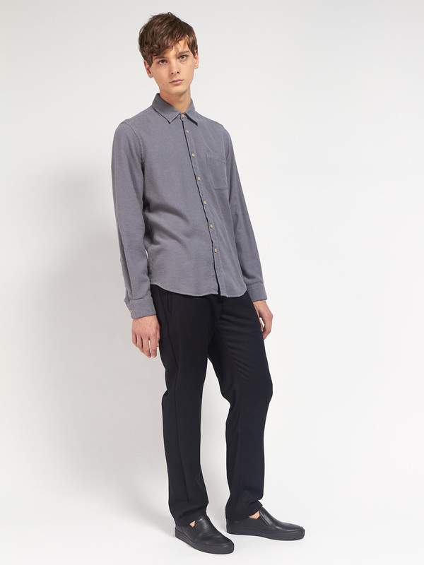 Men's Uniforms For The Dedicated Illusions Trouser Navy Wool Men's Uniforms For The Dedicated Illusions Trouser Navy Wool