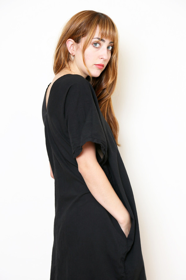 Uzi NYC uzi black v dress Uzi NYC uzi black v dress