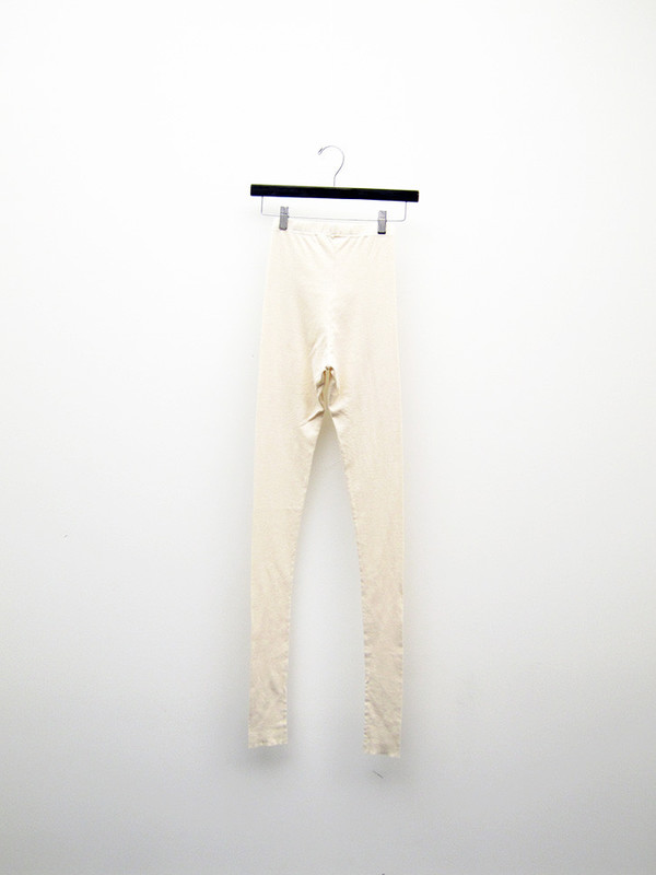Lauren Manoogian Cashmere Rib Legging, Bone Lauren Manoogian Cashmere Rib Legging, Bone
