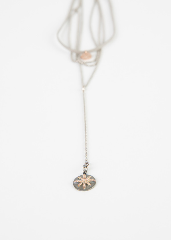 Jewels by Piper Rose Gold Flower Pendant Necklace Jewels by Piper Rose Gold Flower Pendant Necklace