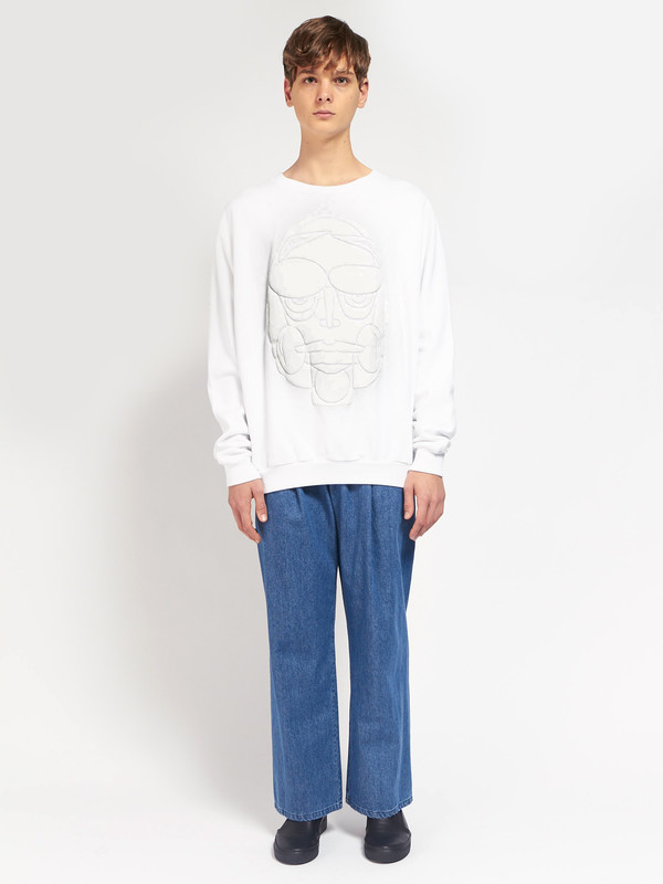 Men's Henrik Vibskov Spaghetti Sweatshirt Men's Henrik Vibskov Spaghetti Sweatshirt
